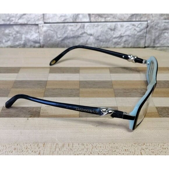 Tiffany & Co. Square Black Knot Eyeglasses Optical Frame - Picture 2 of 13